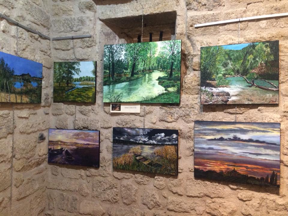 Pézenas, Hôtel des Barons de Lacoste, Salon International Arts Mony : Nathalie Sacchetti de <a href="/talentsdart/">Talents d'Art</a> remporte le deuxième prix du jury