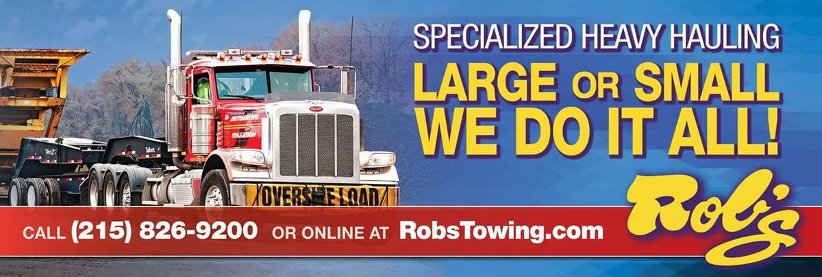 robsautocenter's tweet image. Can&apos;t miss this on a billboard on I-95 in Philadelphia!
#Robs #robsautocenter #robscollision #robstowing #robshauling #wedoitall
