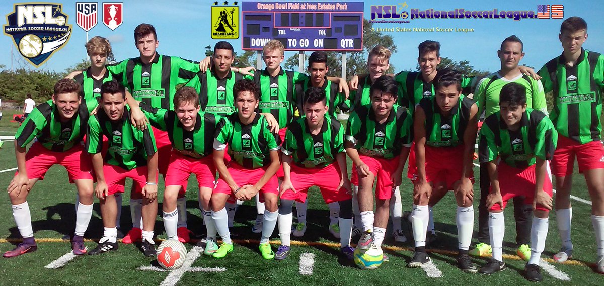 MiamiTango's tweet photo. National Soccer League.US
https://t.co/DL3bDfQC8Q
NSLSoccer@USA.com
@NSLSoccer
#NSLSoccer
::Spotlight::
Miami Tango Soccer Club
#MIAMITANGO https://t.co/en7JfhIfvQ