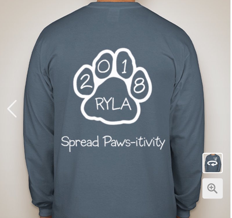 RYLAStrong's tweet photo. This is FUR real! RYLA is selling t shirts to fundraise for animal shelters in need. Help support this cause! https://t.co/V2V32Ki36v https://t.co/w45T6TPlrc