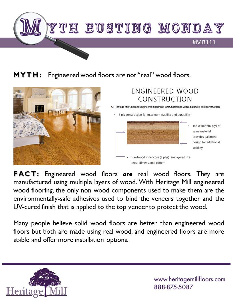 Heritage Mill On Twitter Are Engineeredwood Floors Real