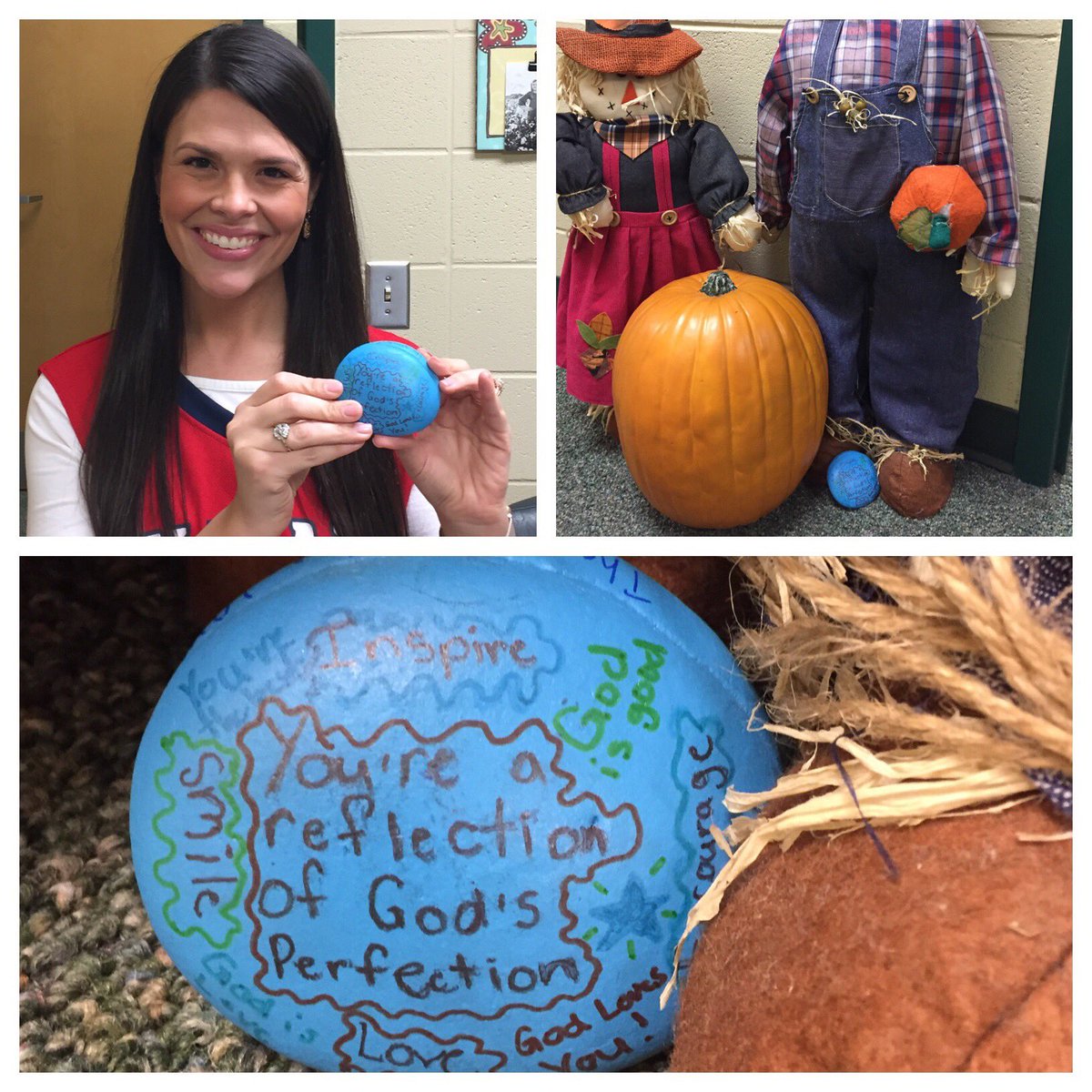 PurvisLower's tweet photo. A kindness rock from @purvismiddle!! So kind and sweet! Thank you! #purvismiddle #purvislower #kindnessrocks https://t.co/jQshPCDTrU