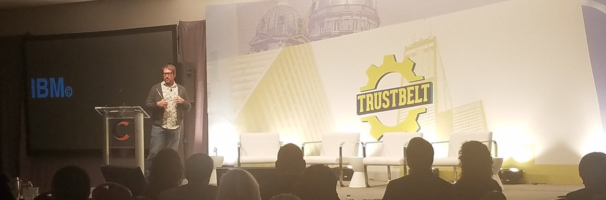 ConwayGlobal's tweet photo. We are excited for Mark Modzelewski's keynote on Smart Cities! #trustbelt17 @TreelineSD https://t.co/sj62LP0j9P