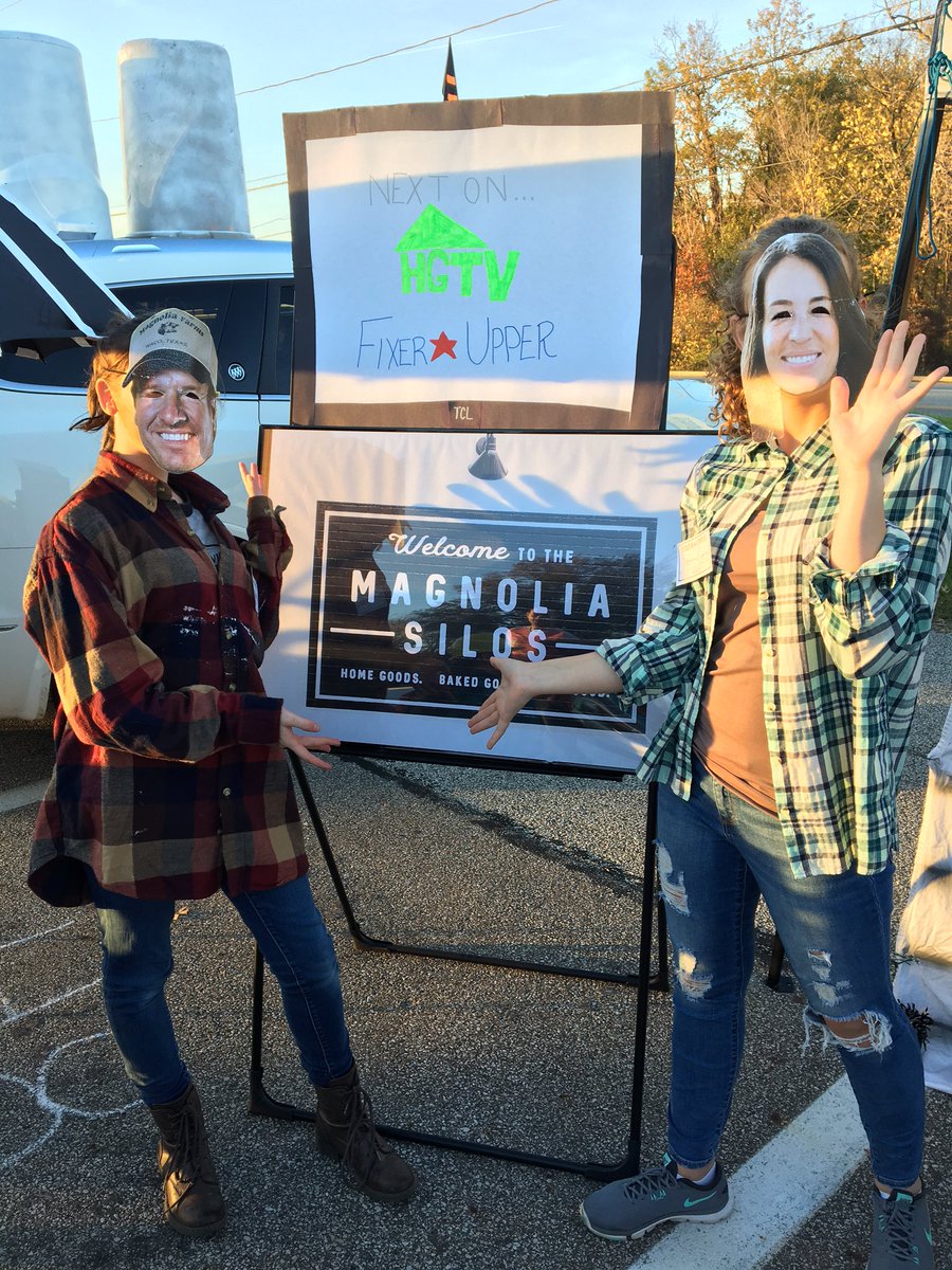 MrsFullerBMS's tweet photo. Just like @joannagaines &amp; @chipgaines fix up Waco on @hgtv #fixerupper @BradyMiddle Builders' Club "fixes up" ours! @magnolia #TrunkOrTreat https://t.co/4hyrgU2RCc