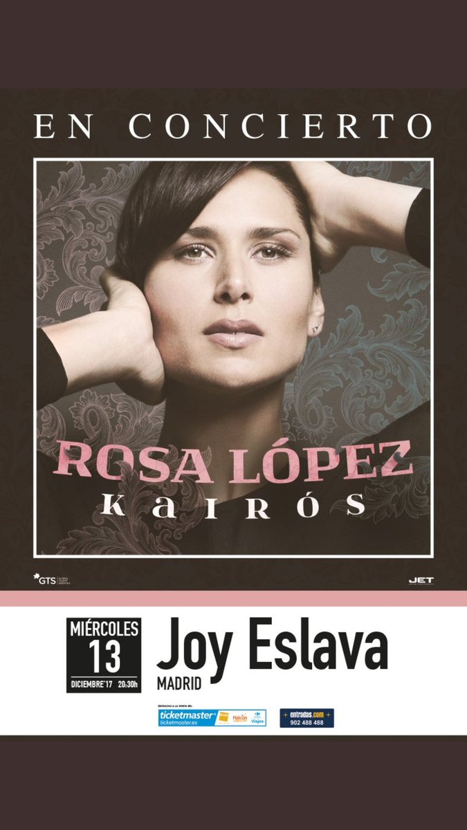 GrupoApoyoRosa's tweet photo. Recordamos la presentación del nuevo disco de @RosaLopez en #Barcelona y Madrid #OTGala0  #Kairos #RosaLopez ENTRADAS YA A LA VENTA¡! https://t.co/p6Odua5Slq