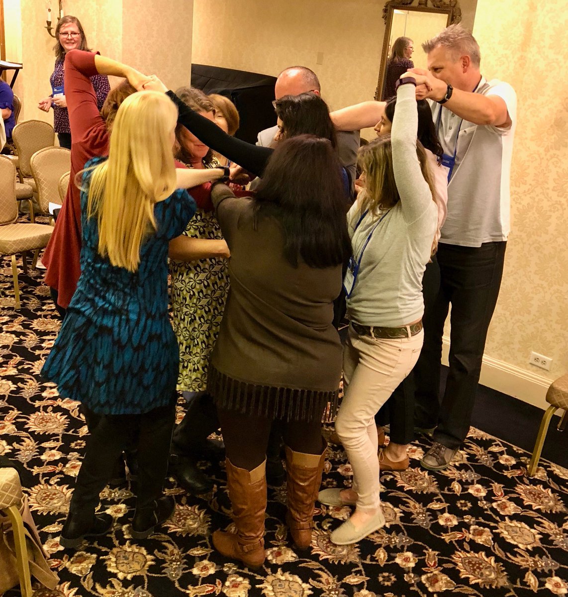 project4kind's tweet photo. #teambuilding #restorativepractices @iirpgradschool #iirp2017 https://t.co/7zaJDSHgct