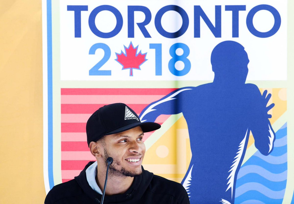 PaulDhesi's tweet photo. #TeamPwC's @De6rasse is focused on coming back stronger &amp; faster than ever with hopes to break the #CAN 100m record https://t.co/5TRCjixVKW https://t.co/pHzzjMsiSK