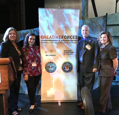NEAarts's tweet photo. Here’s our Tampa #CreativeForces team at today’s summit! #CreativeForcesFL https://t.co/fPAmEiyRyT