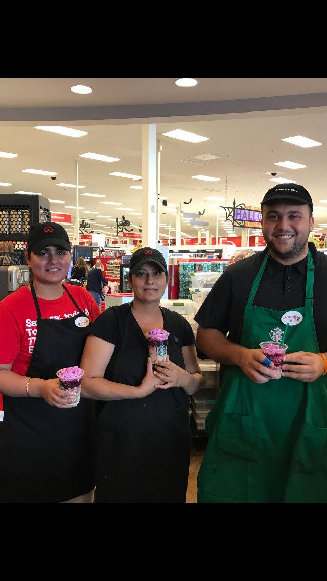 SukhdipKaur4's tweet image. Getting ready for zombies at Starbucks. #frontendmagic @JennyTGT @TargetMichele