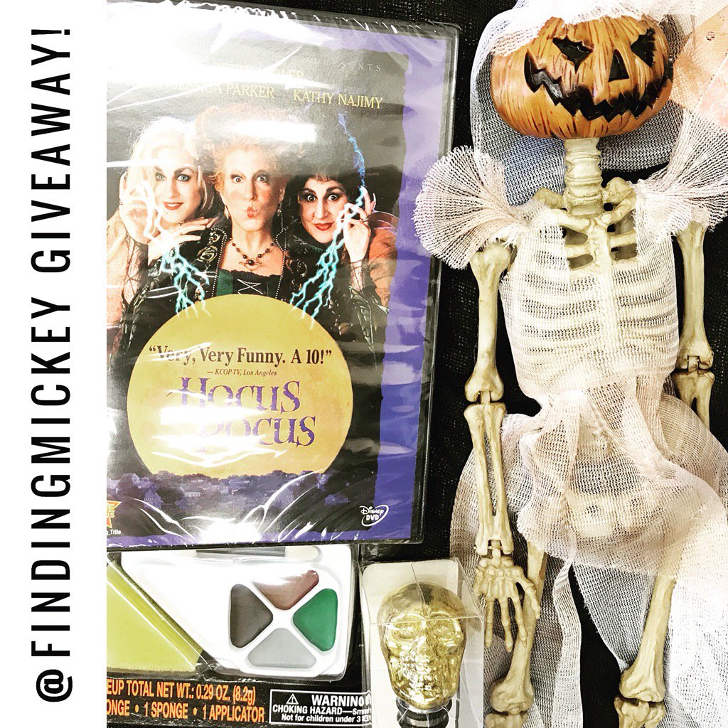 FindingMickey's tweet photo. Visit &amp; follow me on Instagram for a fun #Halloween #giveaway @FindingMickey! 🎃✨ #HocusPocus #HalloweenTime #Disney https://t.co/KUL36wiS6H