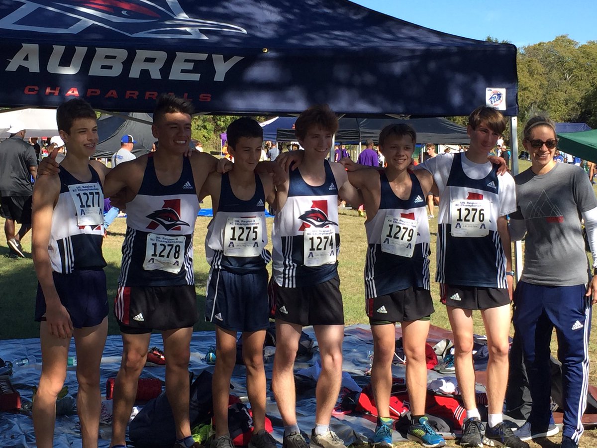 aubrey_ahs's tweet photo. Congratulations to our Aubrey XC Team for a great showing today at the regional meet!  Also congratulations to Joaquin Monroy on his 3rd place🥉finish, qualifying for State!!! #AubreyProud #StateBound2017 #AubreyXC https://t.co/IT7b3ubYva