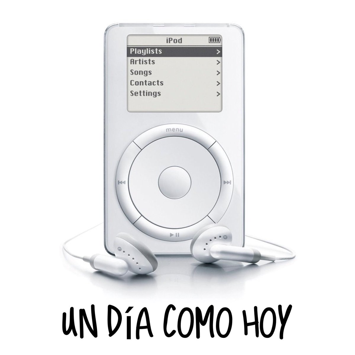 TiendaMundoMac's tweet photo. ¿Quién no tuvo o tiene un iPod en su bolsillo?
El 23 de octubre de 2001 salió el primer #iPod.Apple revolucionó la industria. 
#SteveJobs https://t.co/TzauUhbw8v
