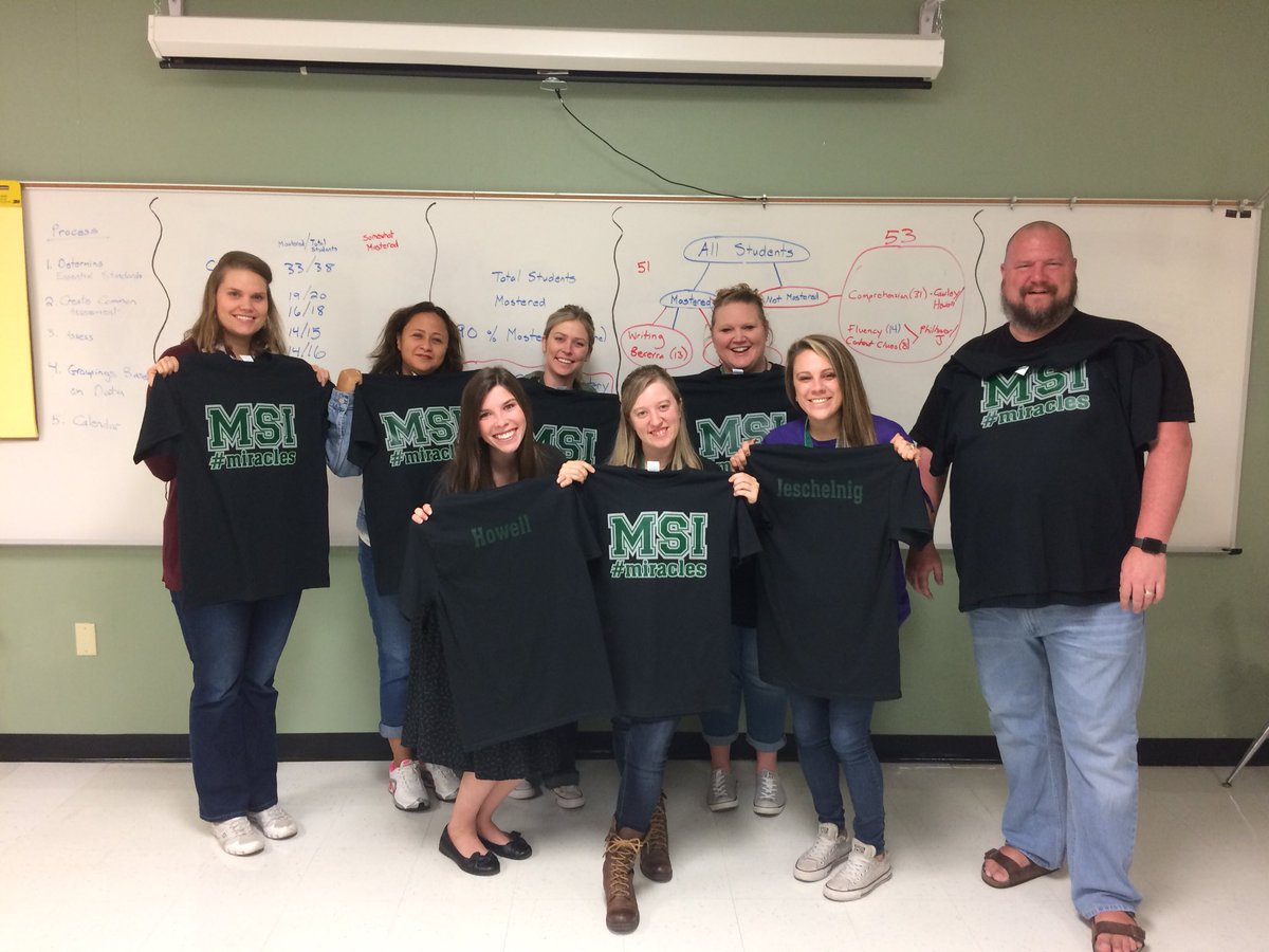 msiprincipal's tweet photo. A big shout out to all of our MSI teachers for working hard to achieve their PLC goals.   Keep up the great work 👍 https://t.co/nCxK2dYsTk