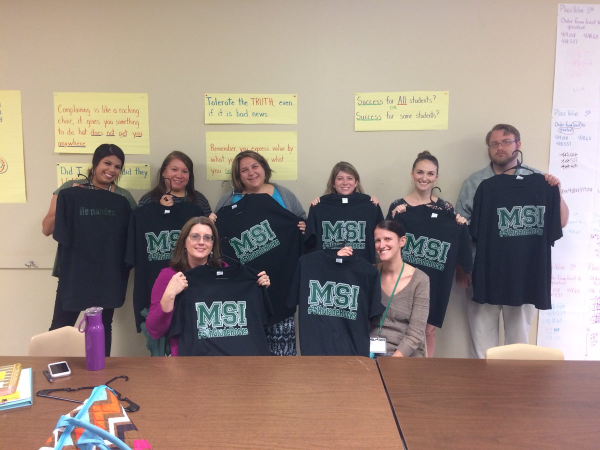 msiprincipal's tweet photo. A big shout out to all of our MSI teachers for working hard to achieve their PLC goals.   Keep up the great work 👍 https://t.co/nCxK2dYsTk
