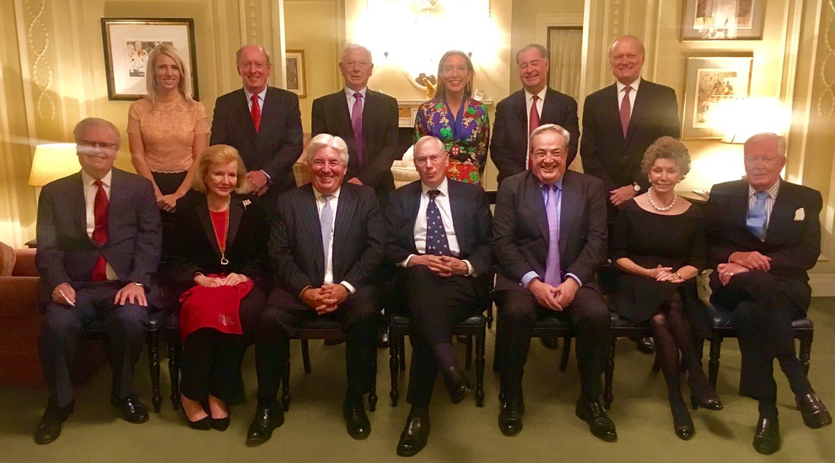 AntoniaRomeoUK's tweet photo. Excellent eve w @SGS_NY Advisory Council &amp; patron HRH Duke of Gloucester. Proud to support this important charity helping needy #BritsinNYC https://t.co/9UUJAglNee