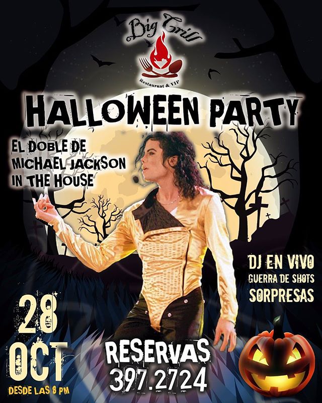 BigGrillSF's tweet photo. ESTE SÁBADO 28 #HalloweenParty en @BigGrillSF No te quedes por fuera... Esta fiesta será inolvidable! https://t.co/TyGLcyHrji