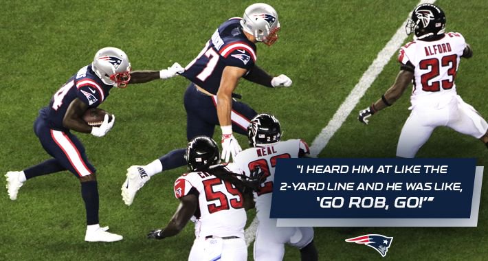Patriots's tweet photo. Teamwork. https://t.co/gPlbHbOKO5