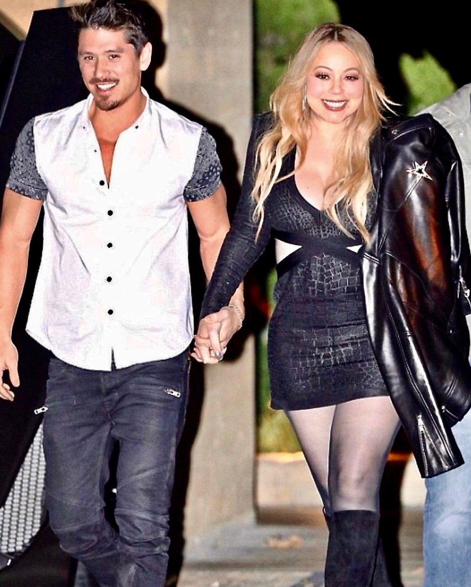 BryanTanakaFan's tweet photo. .@MariahCarey and @BryanTanaka - Dinnerdate at Mastro's Seakhouse❣️ 
Could they look any happier? https://t.co/vS4oSMFt7q
