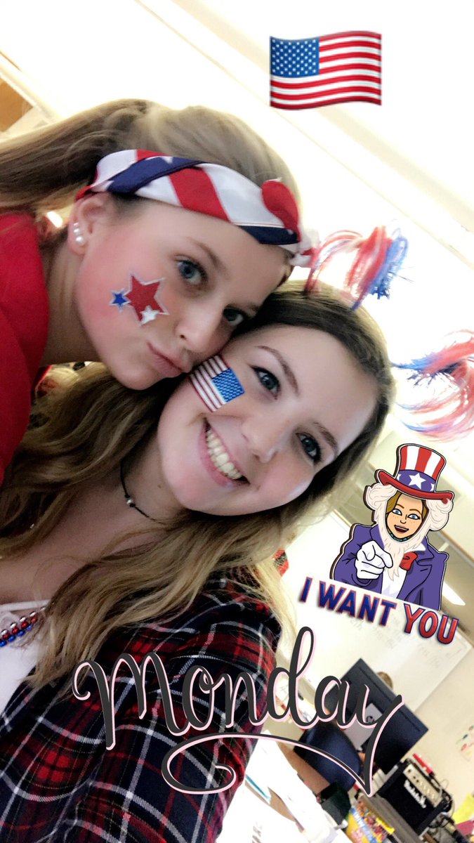 BCRAMMOUNTAIN's tweet photo. βmerica monday!! πΊπΈπΊπΈ #bcspiritweek @BCHSprincipal @BCramsports1 https://t.co/gJYwRWl9Gh