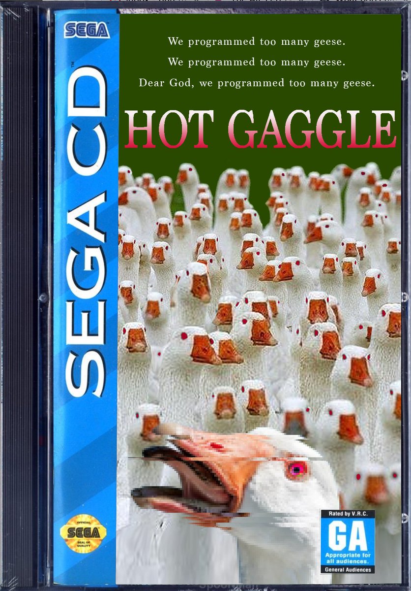 SegaCDgames's tweet photo. Hot Gaggle https://t.co/ifukFANaIR