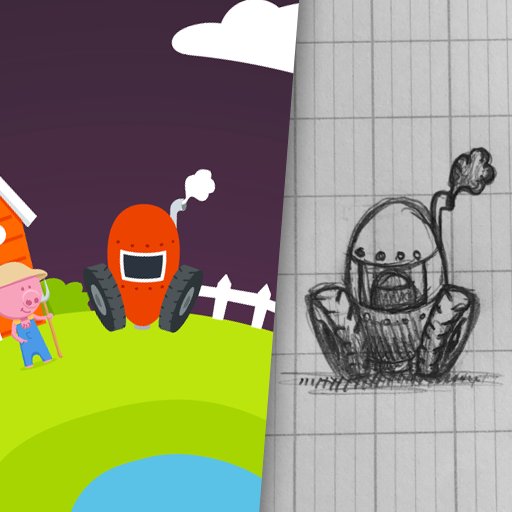SneakyDevTeam's tweet photo. Every good farmer needs a tractor. But Bill, he has a rocket tractor! 🚜🚀✨#gamedev #indiedev #indiegame #gameart https://t.co/FoDpxnNkUp