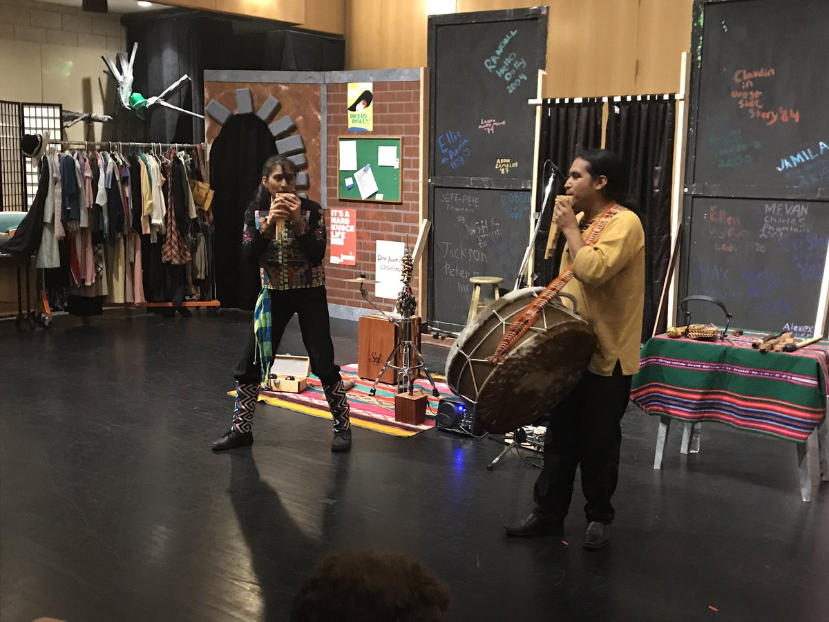 culpsclass's tweet photo. Tortillas, Andean Music, Capoeira, and Reggae!  #latinamericaday #culture #pemhilltoday @PemHillSchool https://t.co/P4rww1GogF