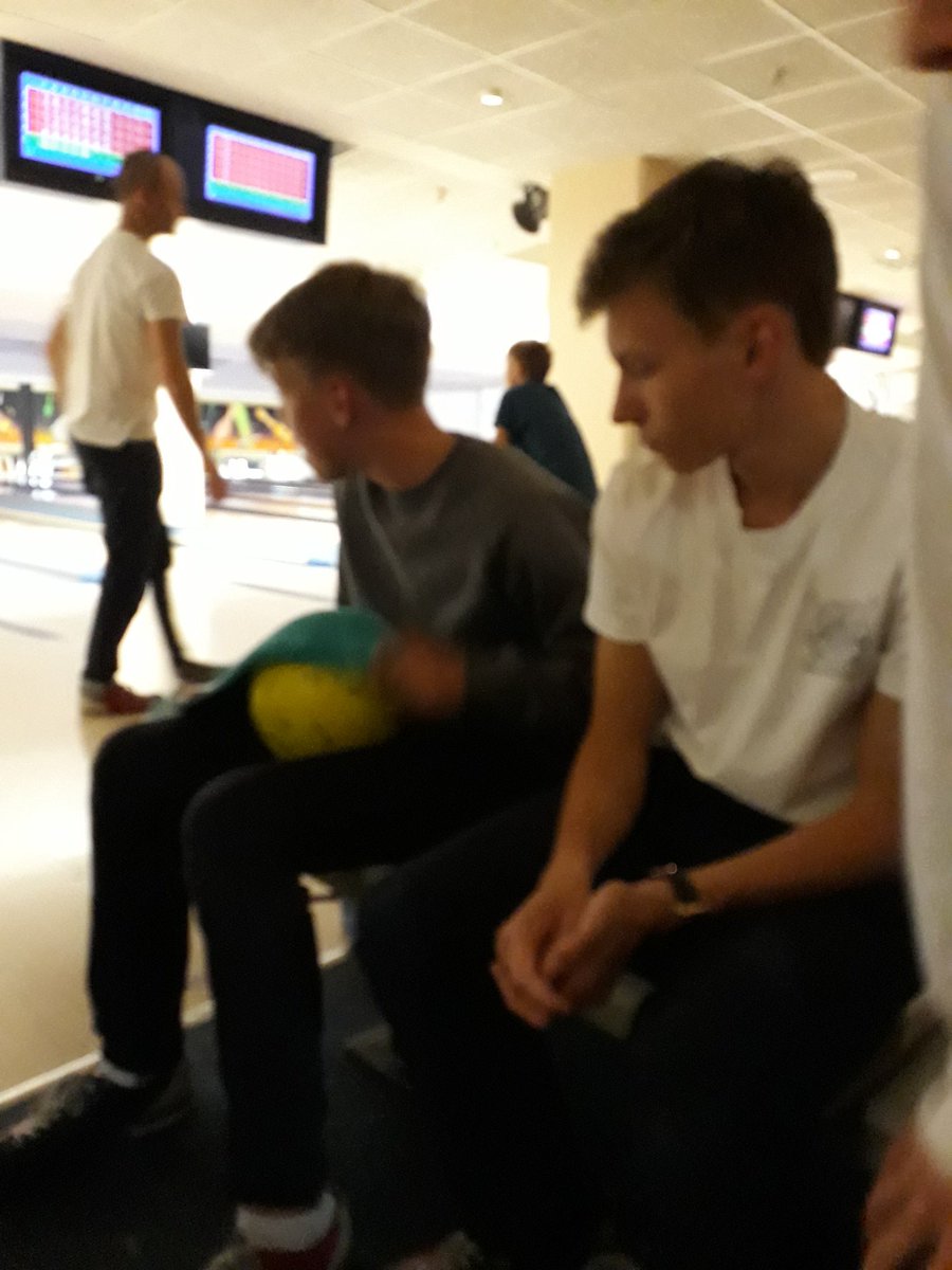 DC_DesignTech's tweet image. Some pretty serious bowling took place this evening, but no-one could quite beat Mr Humphrey!