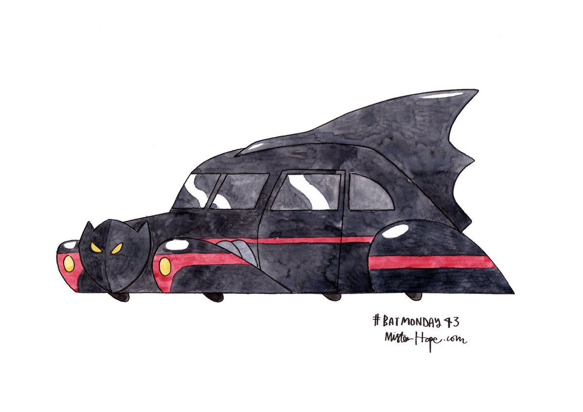 misterhpe's tweet image. #classisbatmobile from some earlier comics for today’s #Batmonday. Week 43. #Batman #Batmobile