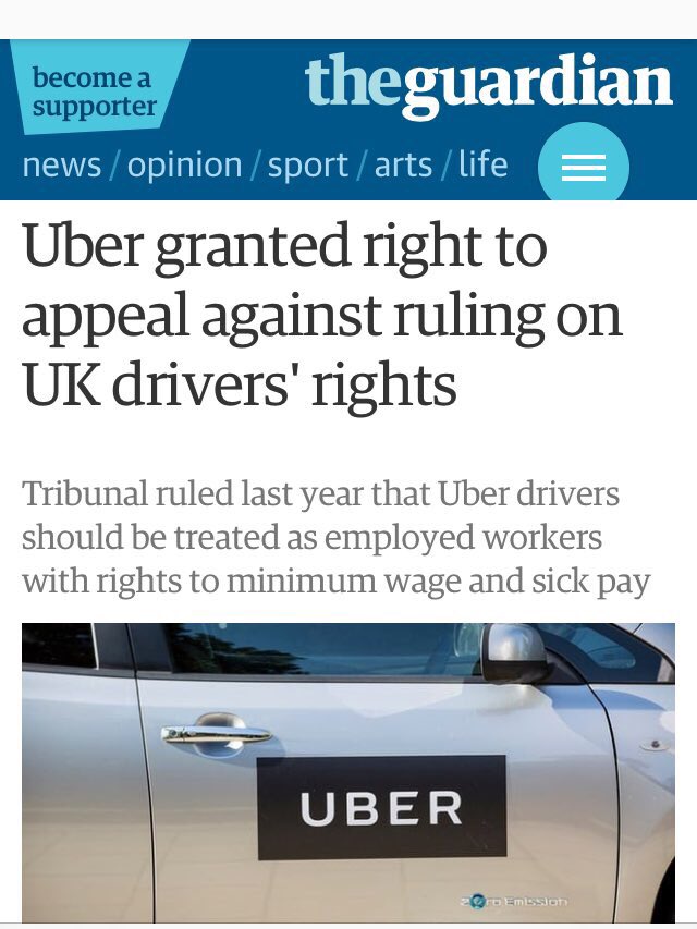 brianbarou's tweet photo. @TheaDickinson @newitt_a @MilitantCab No they don't employ anyone remember ! #UberTaxScam #FundPublicServices #Chumocracy https://t.co/WSq25E4JWS