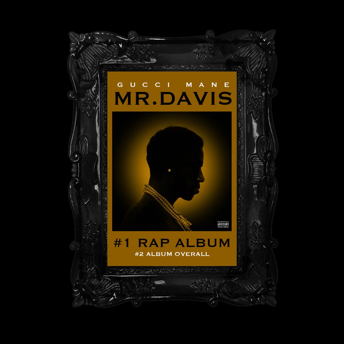 Gucci Mane's 'Mr. Davis' Debuts at No. 2 on Billboard 200