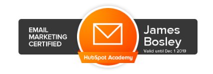 Bosleja's tweet photo. Thanks again for great content @HubSpotAcademy - Highly recommend, even as a refresher for experienced marketers 🙌 https://t.co/TJU4kgBQzo