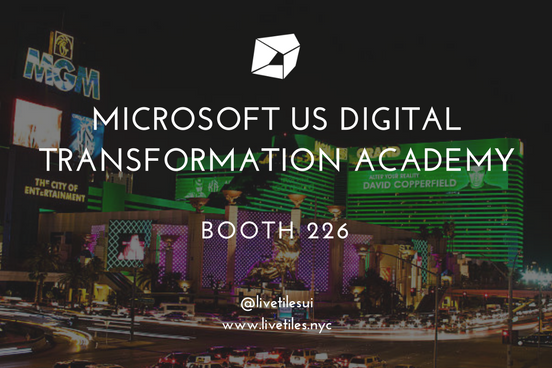 livetiles's tweet photo. Viva Las Vegas! We're at #Microsoft #DTA this week, #Booth226. Unlike most Vegas trips, LiveTiles is a low-risk gamble worth taking. https://t.co/LTyiaexldY