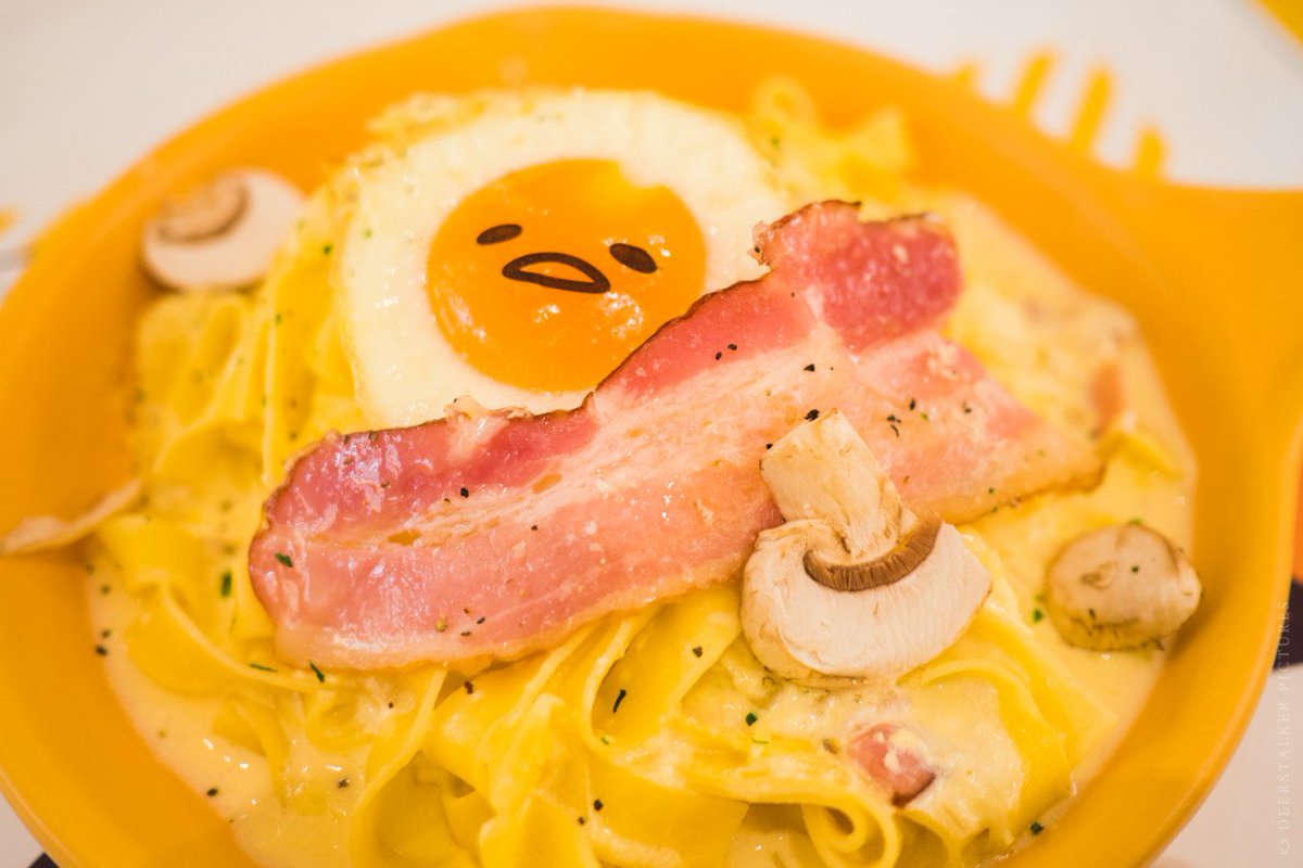 AestheticsJapan's tweet photo. Food at Gudetama Cafe https://t.co/jVKlVhNjqG