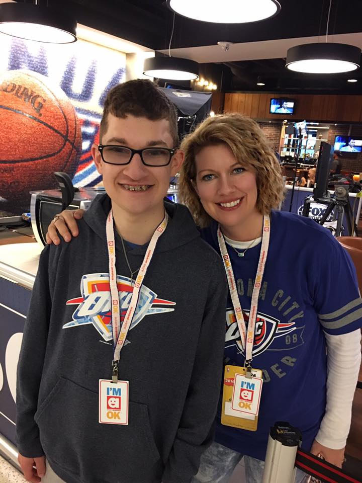 AFLocations's tweet photo. Make your next event #autismfriendly w/our Sensory Sacks™! Big hit at this @okcthunder game! https://t.co/yfkyyXcYaq  #imaok https://t.co/Nd0lgWIFff