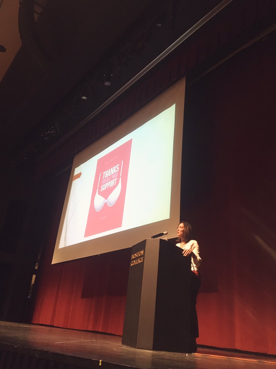 bcwomenssummit's tweet photo. Nothing beats @TABattagliaMD powerful end to the day! The #womeninSTEM community @BostonCollege thanks you https://t.co/IlRdntiGzq