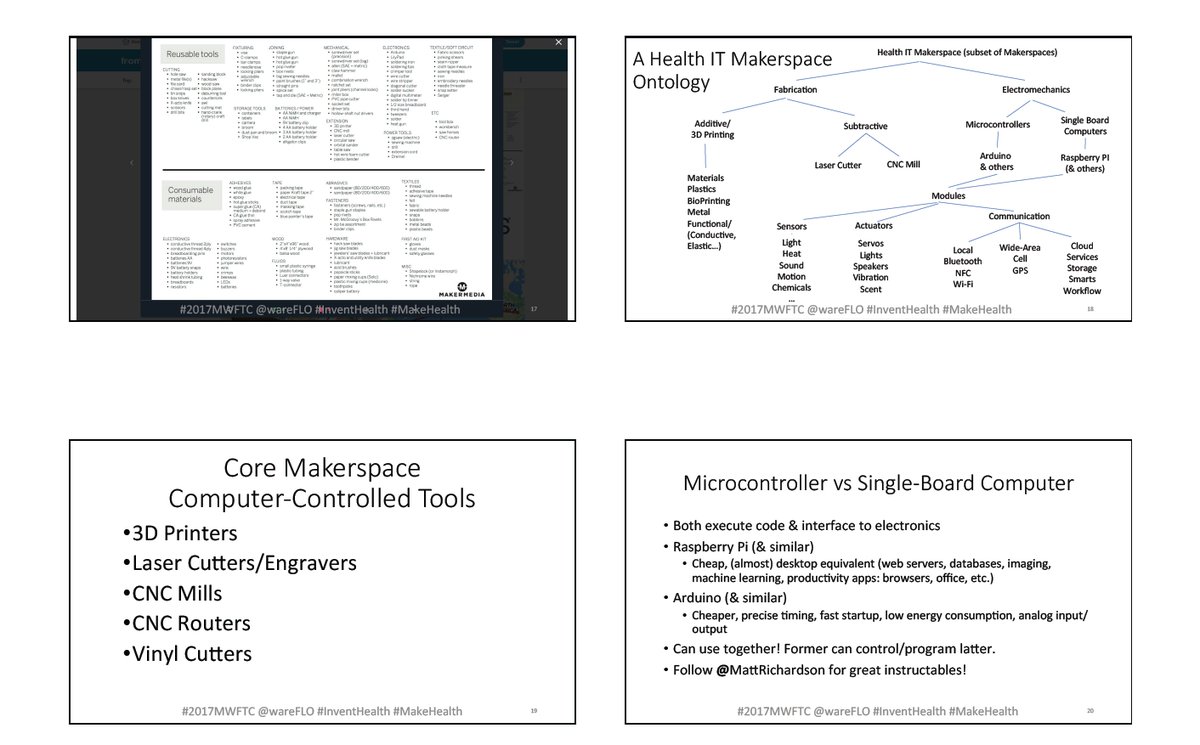 wareFLO's tweet photo. CNC additive/subtractive fabrication
A #HealthIT makerspace #ontology
https://t.co/IinLCLsWTg #2017MWFTC #MWFTC #HIMSSmakers #HITsm #HCLDR https://t.co/WEi1HWjde2