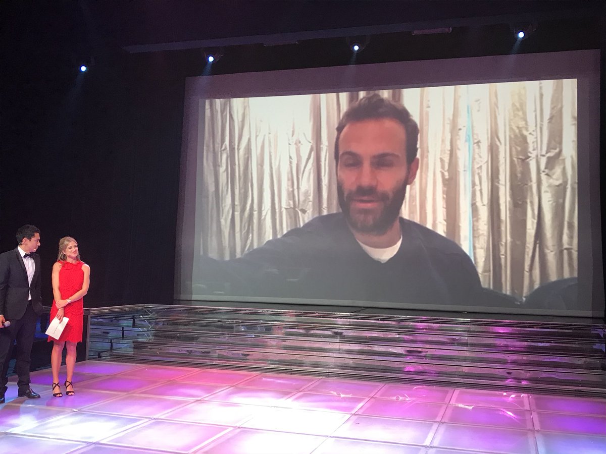 Congratulations <a href="/juanmata8/">Juan Mata García</a> inspirational athlete changing peoples lives ... @CommonGoalOrg <a href="/ManUtd/">Manchester United</a> #Motivationmonday