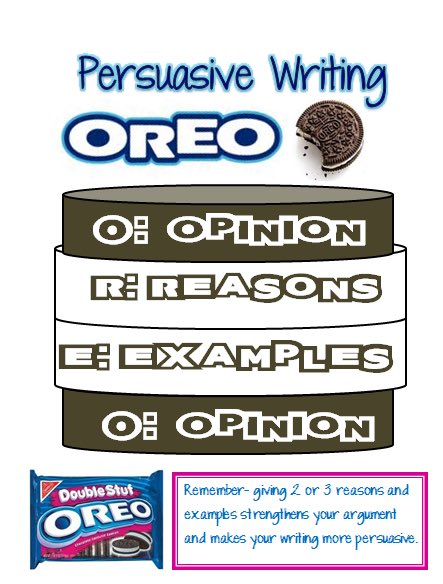 LeaStutzman's tweet photo. I can't wait to teach students about writing opinion paragraphs using OREOs! #KLSDStaff https://t.co/yJK1pIepZf