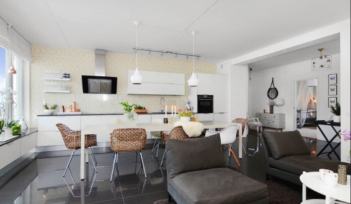decoredonline's tweet photo. #Scandanavian style, excellent for small spaces, #smallerscale, simple gentle contoured furniture.#designstyle #designstrends #DecorEdOnline https://t.co/8yBp9BxwMx