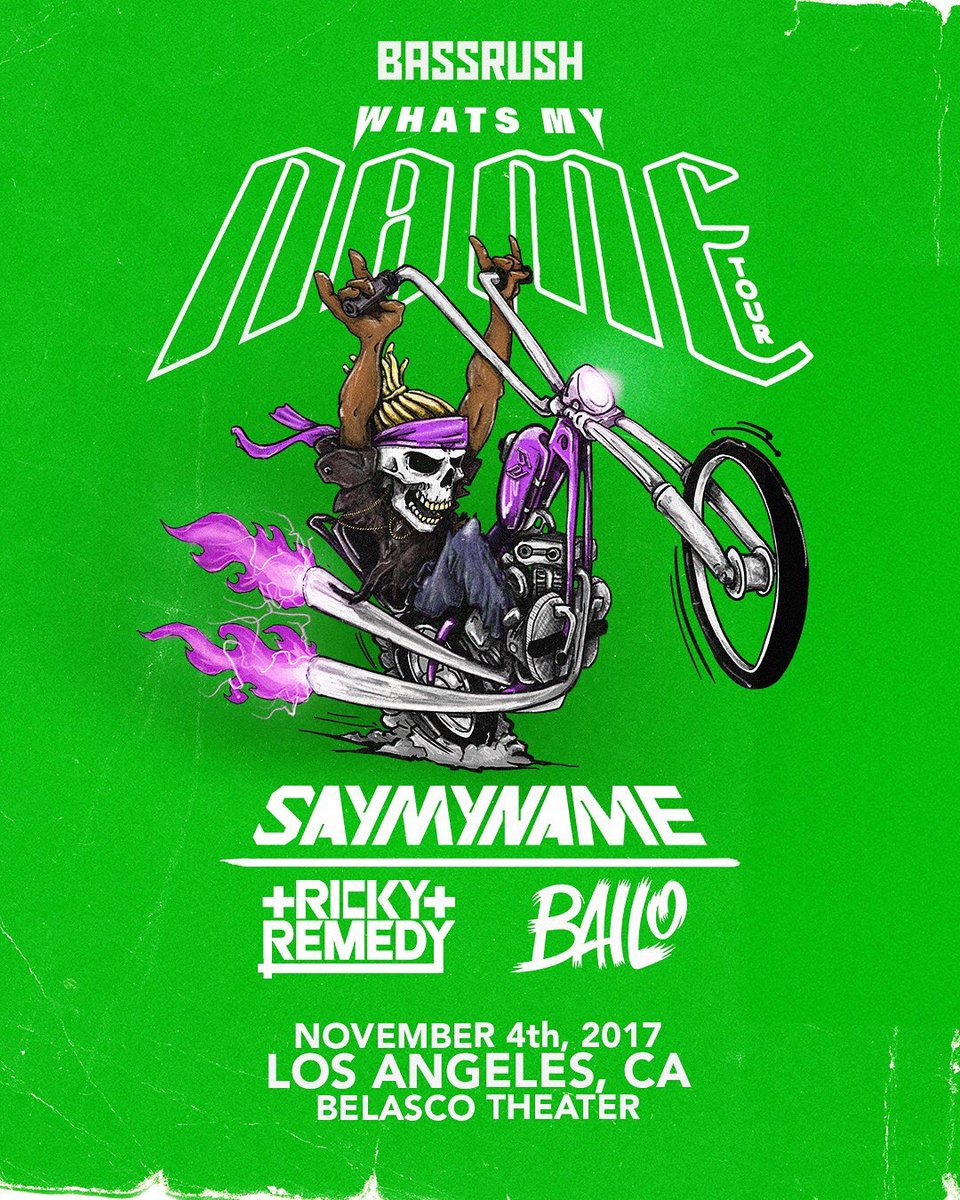 CHEFSAYMYNAME's tweet photo. LA! My homies @RickyRemedy @BailoBeatz are about to tear the Belasco up with me Nov 4th! Get your tickets now! https://t.co/qWnLnm1kG3 🔥!! https://t.co/sa8HUyHcCW