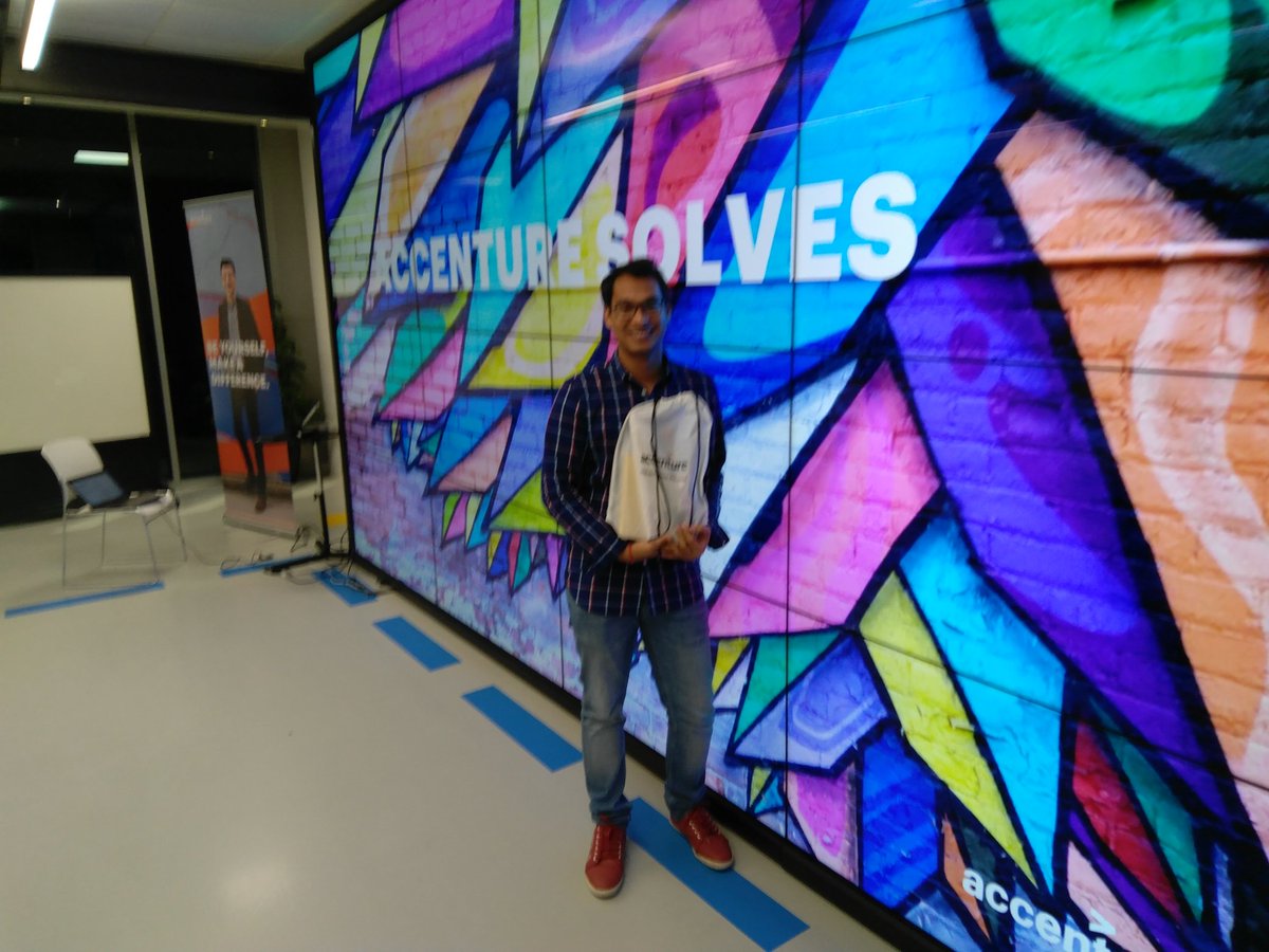 iamgauravssingh's tweet photo. #accenturesolves thankful for the social media prize. https://t.co/JgFTyKsHYl