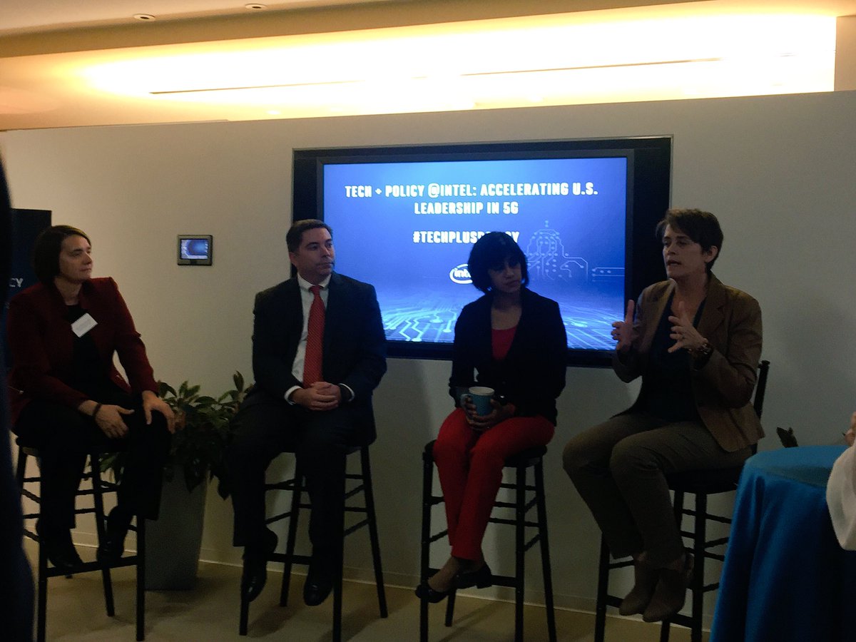 rimatechEU's tweet photo. At @IntelPolicy #TechPlusPolicy event we discuss about #5G #spectrum #latency #innovation #data #growth w/ @AshaKeddy @mikeofcc Charla Rath https://t.co/ymaCU5aLqb