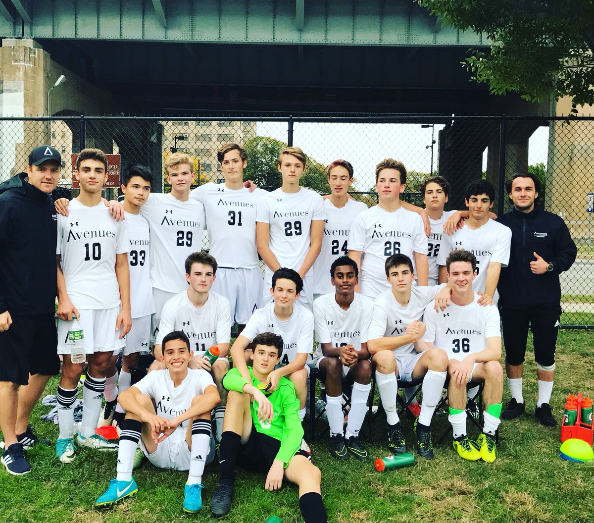 aveathletics's tweet photo. #ABVS advances to the @PSAANY semifinals defeating Portledge 2-1. Congrats boys! #avenuesathletics #actveaviators #avenuesnyc https://t.co/wKtCiaf8Mr