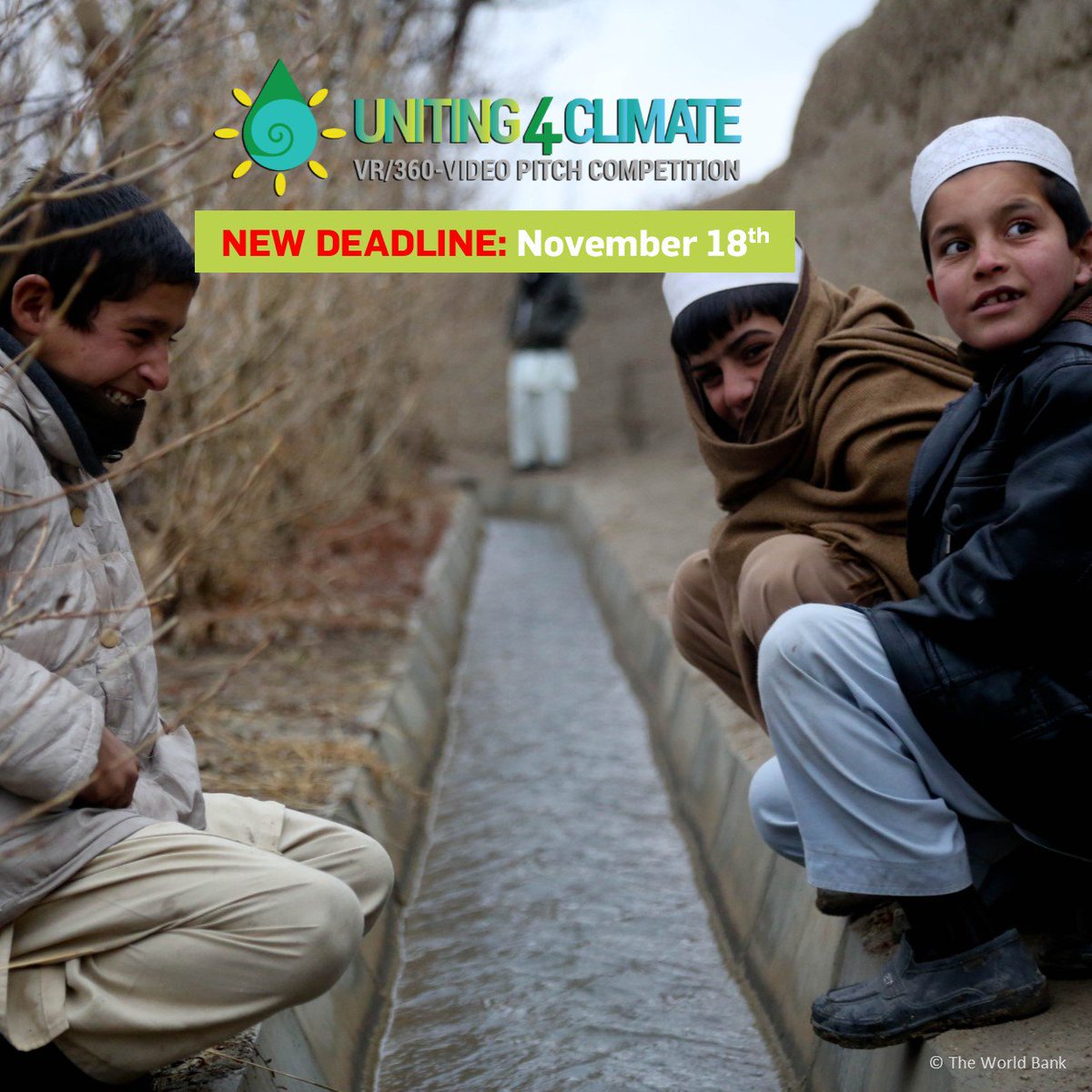 BREAKING: #Uniting4Climate Competition extended until the end of #COP23, Nov 18. Enter your climate solution pitch: wrld.bg/sOMi30fUPT6