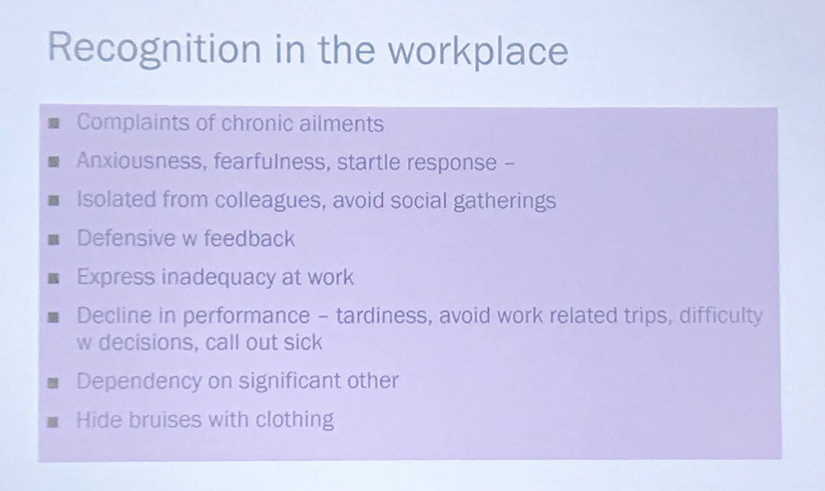 Dr. Lillian Erdahl MD (@lillianerdahlmd) on Twitter photo Limited literature on recognizing in colleagues, here are some signs & refer to help <a href="/AnneMosenthalMD/">Anne Mosenthal, MD</a> #DomesticViolence #ACSCC17 #AWSatACS Limited literature on recognizing in colleagues, here are some signs & refer to help <a href="/AnneMosenthalMD/">Anne Mosenthal, MD</a> #DomesticViolence #ACSCC17 #AWSatACS