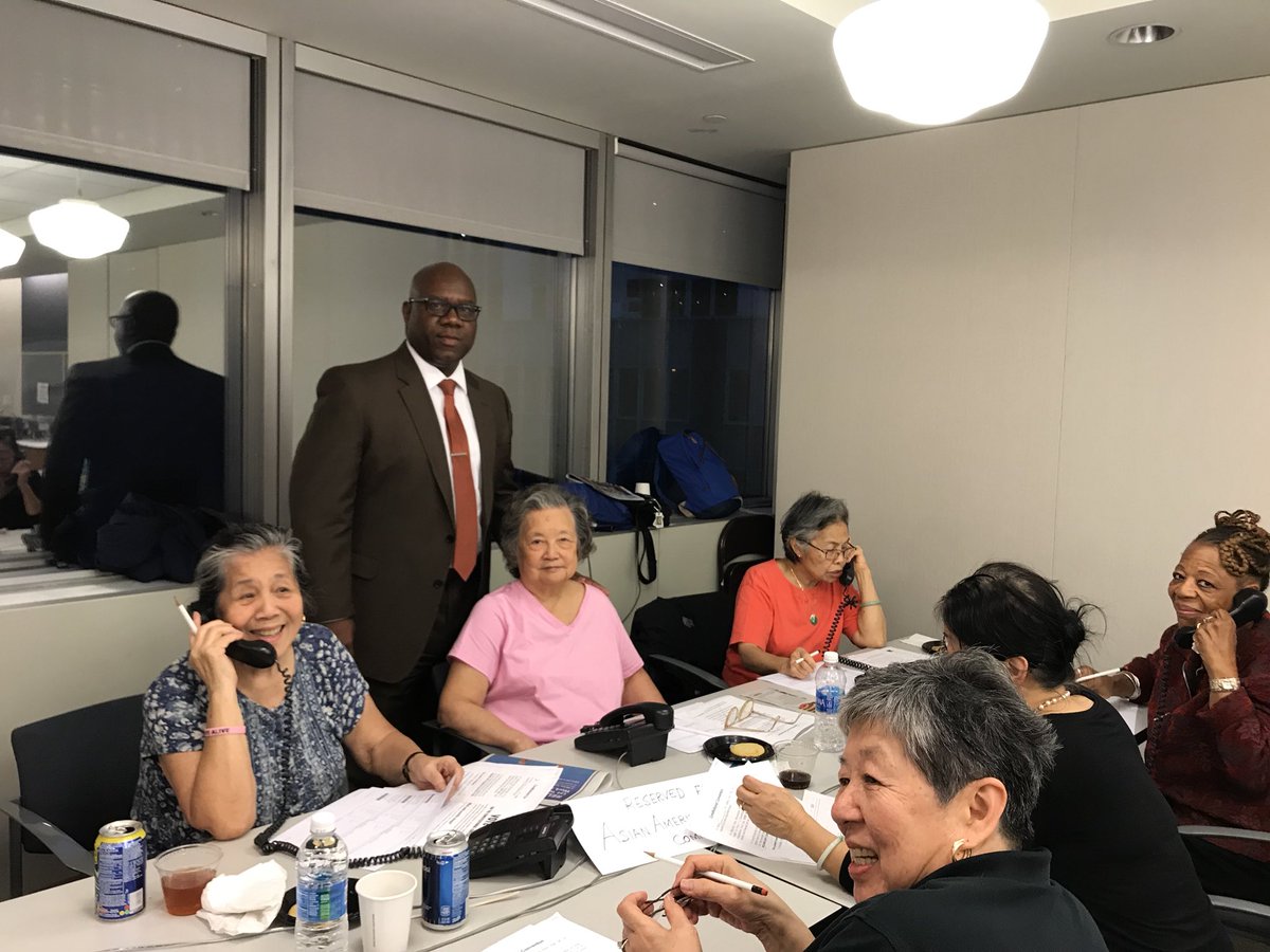 SillTroy's tweet photo. @LBUFT supporting @UFT phone bank callers asking voters to #VoteNOConCon @BrigetRein https://t.co/TDUCBMVqqy