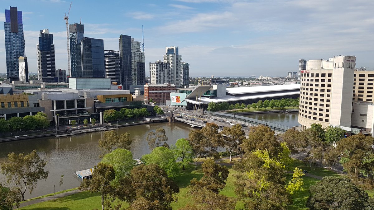 Good morning Melbourne. Hello #GCAP17 :) It's a sunnier day today :)