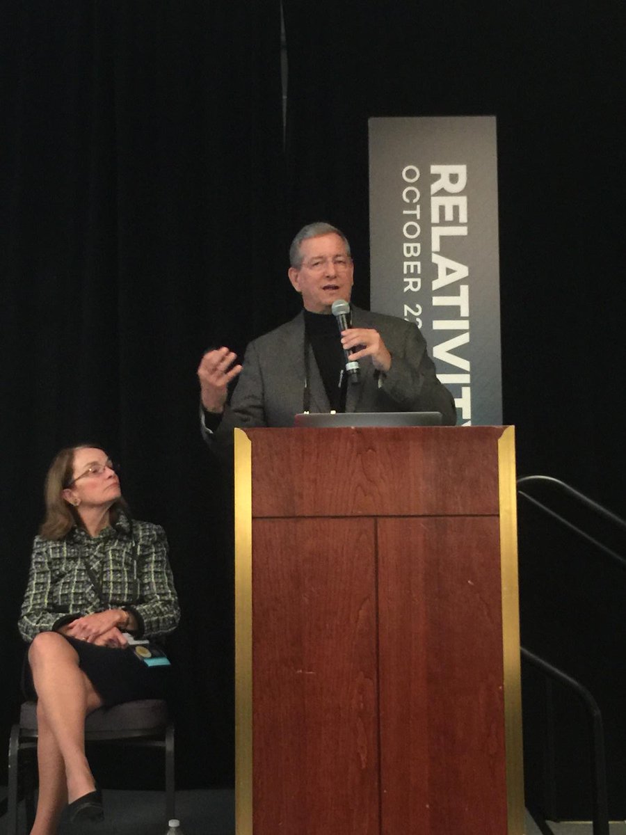 DavidHorrigan's tweet photo. #RelativityFest: @craigball and #JudgeFischer on the #InternetofThings. #eDiscovery #law https://t.co/Ymam0oFtZT