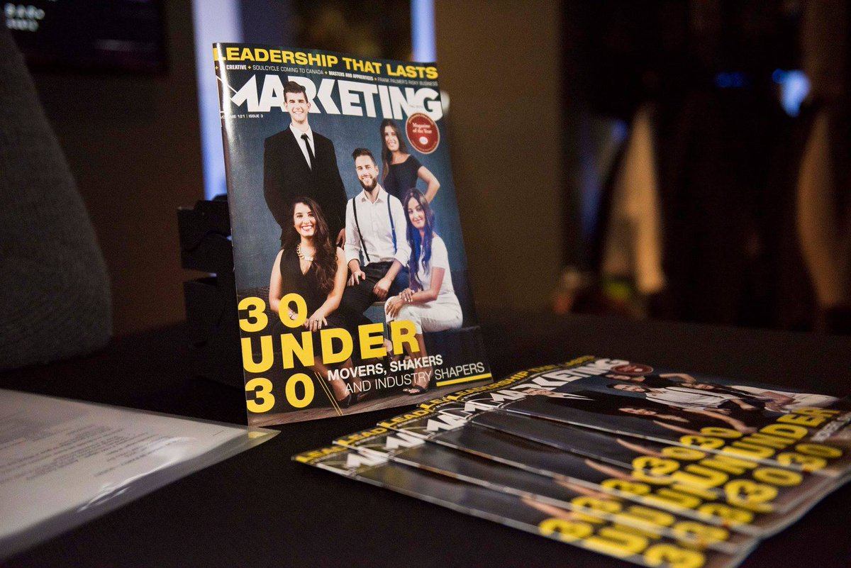 Spread the word! Marketing mag's #30U30 is back as The New Establishment ow.ly/68NE30g4z43