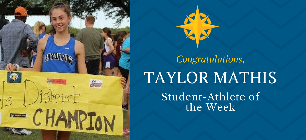 Congrats to CanyonRidge standout Taylor Mathis for being our Student-Athlete of the Week! bit.ly/2iu4OAJ
